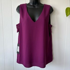 NWT Marciano Lace Cutout Sleeveless Top | Size Small